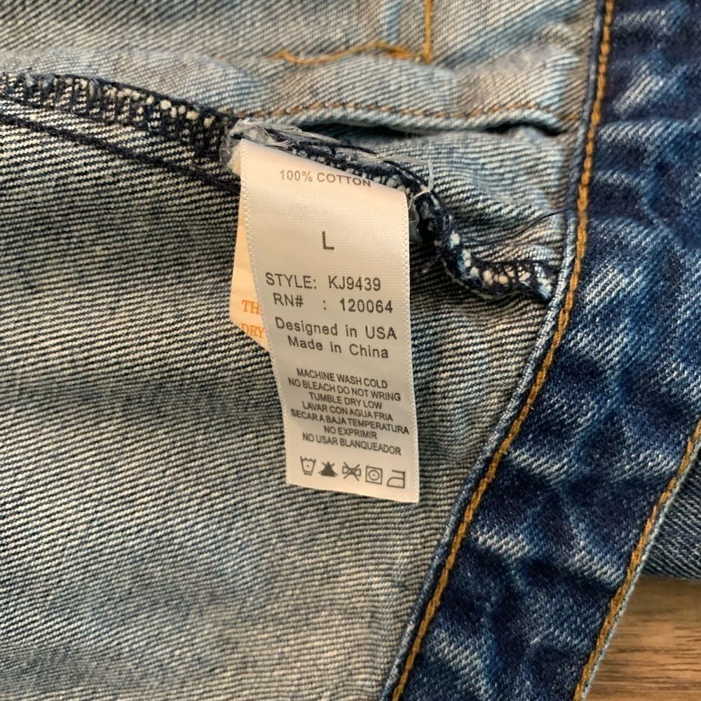Mono B Distressed Denim Jacket - Picture 6 of 6
